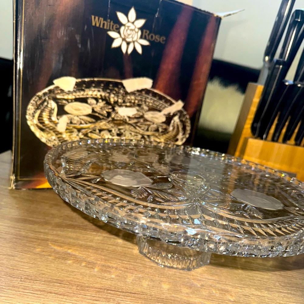 Crystal Cake stand